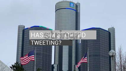 GM No Longer Tweeting