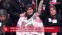 Kaza şehidi er Ali Arslan, Yozgat'ta son yolculuğuna uğurlandı