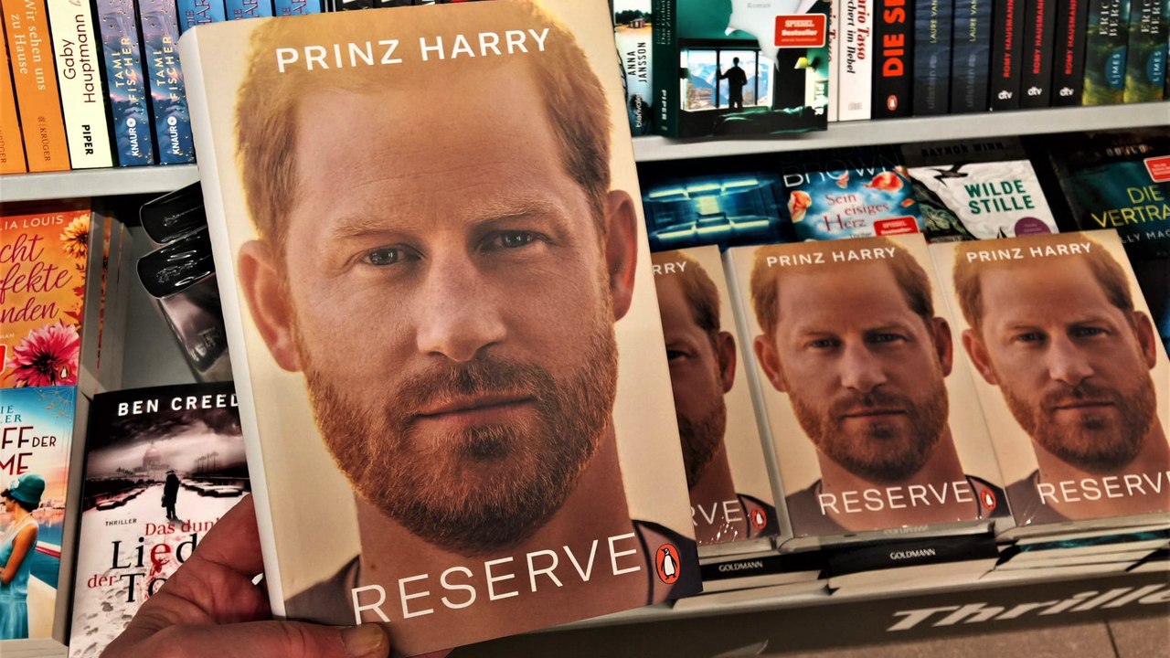 "spare": prinz harrys memoiren schaffen es ins guinness-buch