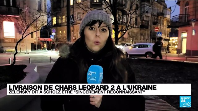 Livraison de chars allemands : l’Ukraine réagit