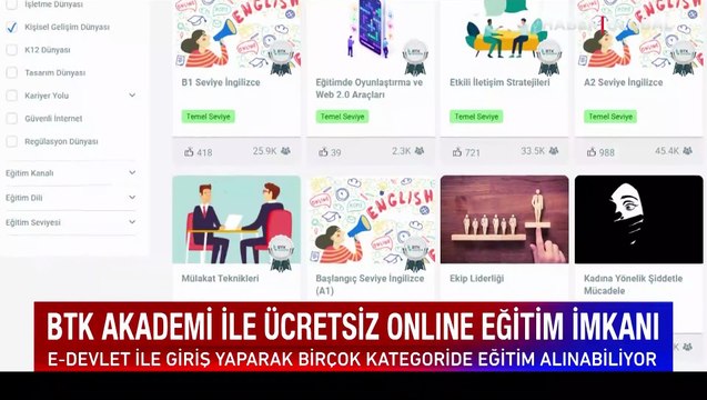 BTK Akademi ile ücretsiz online eğitim imkanı
