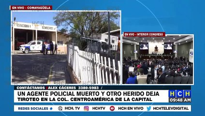 ¡Atentado fatal! Un policía muerto y otro herido, tras ataque armado dentro de bus capitalino