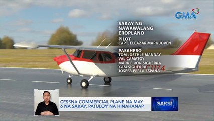 2 piloto, patay sa pagbagsak ng SF260 attack aircraft | Saksi
