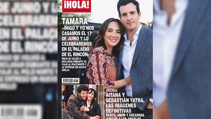 Xandra Falcó, se muestra "encantada" con la boda de su hermana Tamara e Íñigo Onieva