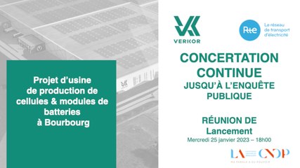 (Replay) Réunion du projet "Verkor"