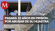 En Yucatán, dan 32 años de prisión a hombre que abusó sexualmente de su hijastra