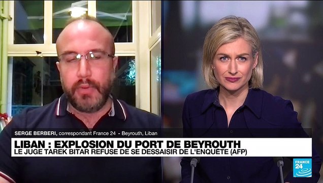 Explosion du port de Beyrouth : le juge chargé de l'enquête refuse de se dessaisir de l'enquête
