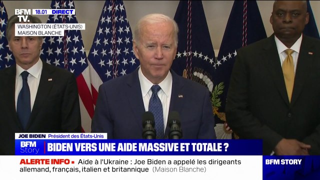Joe Biden remercie le chancelier allemand pour son esprit d'initiative et son attachement à soutenir l'Ukraine