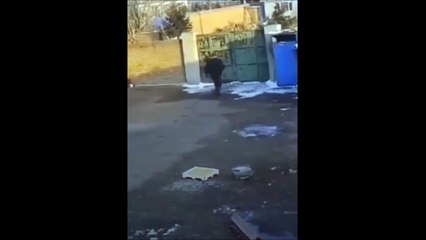 Ce jeune ne pourra pas aller à l'école aujourd'hui