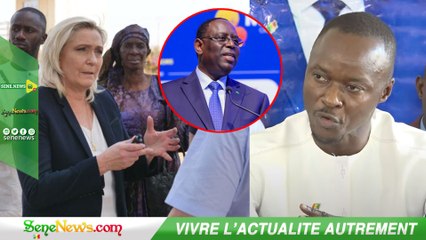 Marine Le Pen à Dakar : Abdourahmane sall '' Comment on peut laisser une telle personnage entré..''