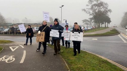 Campaigners kick the can in protest over delays to King's Lynn hospital funding announcement