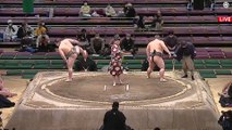 Sandanme Yusho - Wakanosho(Sd13e) vs Kaizen(Sd74w) - Hatsu 2023, Day 13