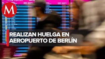 El aeropuerto de Berlín cancela todos los vuelos por huelga