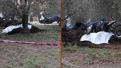Aldığı gübreyi bahçesine döken çiftçi, hayatı boyunca unutamayacağı manzarayla karşılaştı