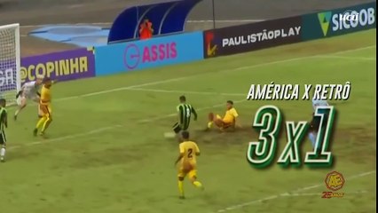 América na Copinha: Coelhãozinho x Palmeiras