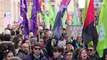 Miles de manifestantes salen a las calles de Barcelona en huelgas simultáneas del sector público