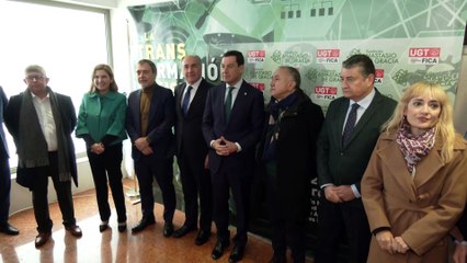 Moreno anuncia que va a impulsar la posibilidad de un Pacto de Estado por la Industria