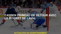 Cayden Primeau de retour avec la fusée Laval