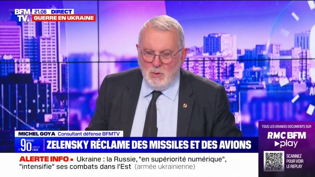 Ukraine: Volodymyr Zelensky réclame aux Occidentaux des missiles de longue portée et des avions de combat