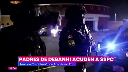 Padres de Debanhi se reúnen con Rosa Icela Rodríguez