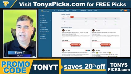 Game Day Picks Show Live Expert NBA NCAAB Picks - Predictions, Tonys Picks 1/25/2023