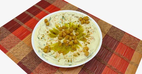 طريقة سهلة لتحضير حمص بيروتي أصيل وشهي 🍽️