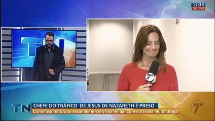 Chefe do tráfico é preso em Vitória