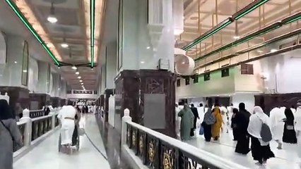 Amazing view of Safa Marwa Makkah