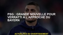 PSG: GRANDE NOUVELLES POUR VERRATTI À l'approche du Bayern