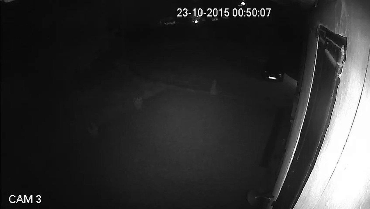Vidéosurveillance attaque à la grenade d'un mas à Saint-Cyr, le  23 octobre 2015