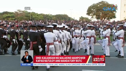 DND: Kailangan ng malaking manpower kapag natuloy ang mandatory ROTC | UB