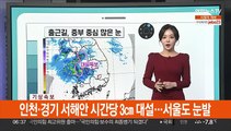 [날씨클릭] 출근길 중부 많은 눈…수도권·충남 '대설주의보'