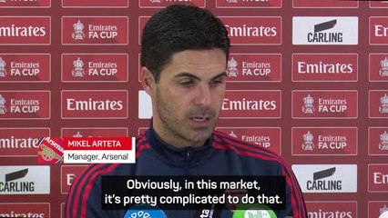 'Complicated' market may hinder Arsenal midfield cover - Arteta
