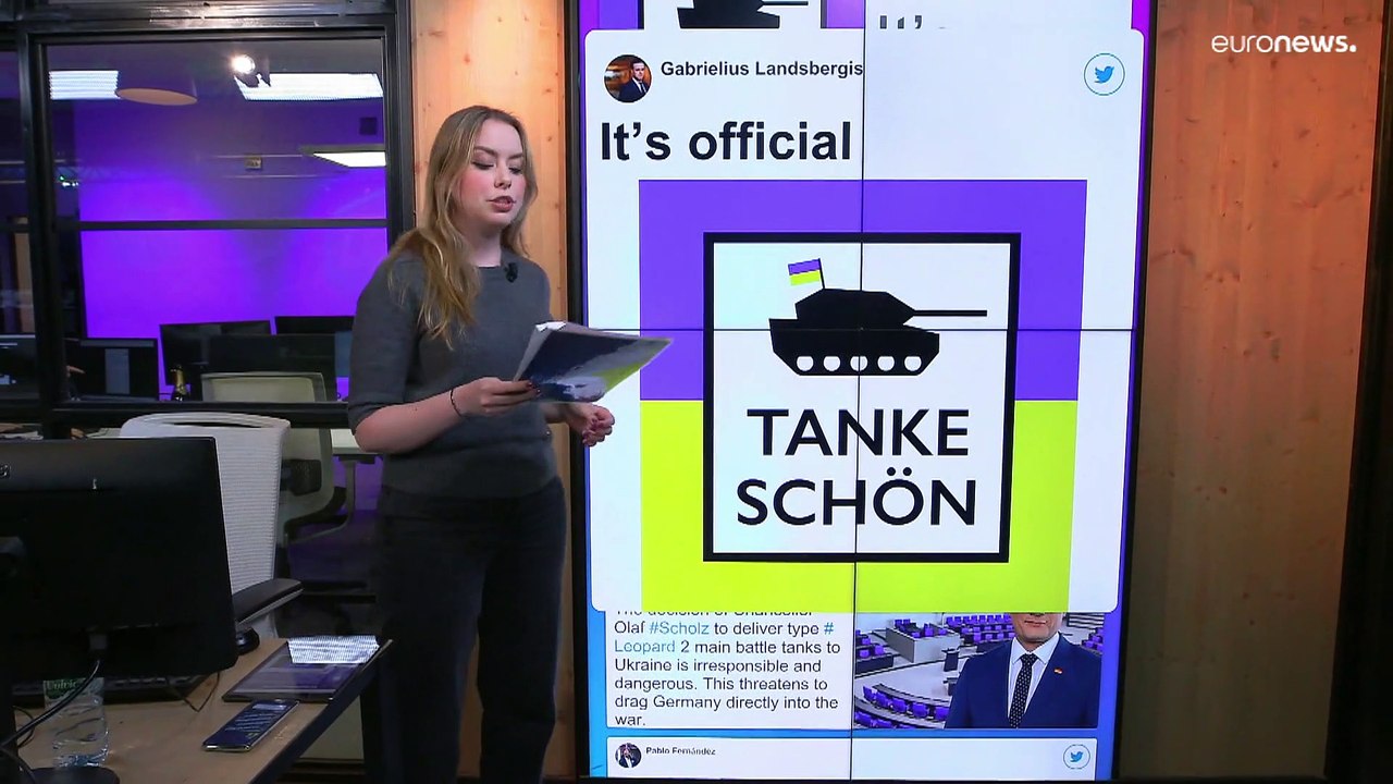 The Cube: 'Tanke schön' - Reaktionen auf die deutsche Leopard-Entscheidung