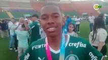 Atacante de apenas 15 anos Messinho fala da esperança de subir para o time principal