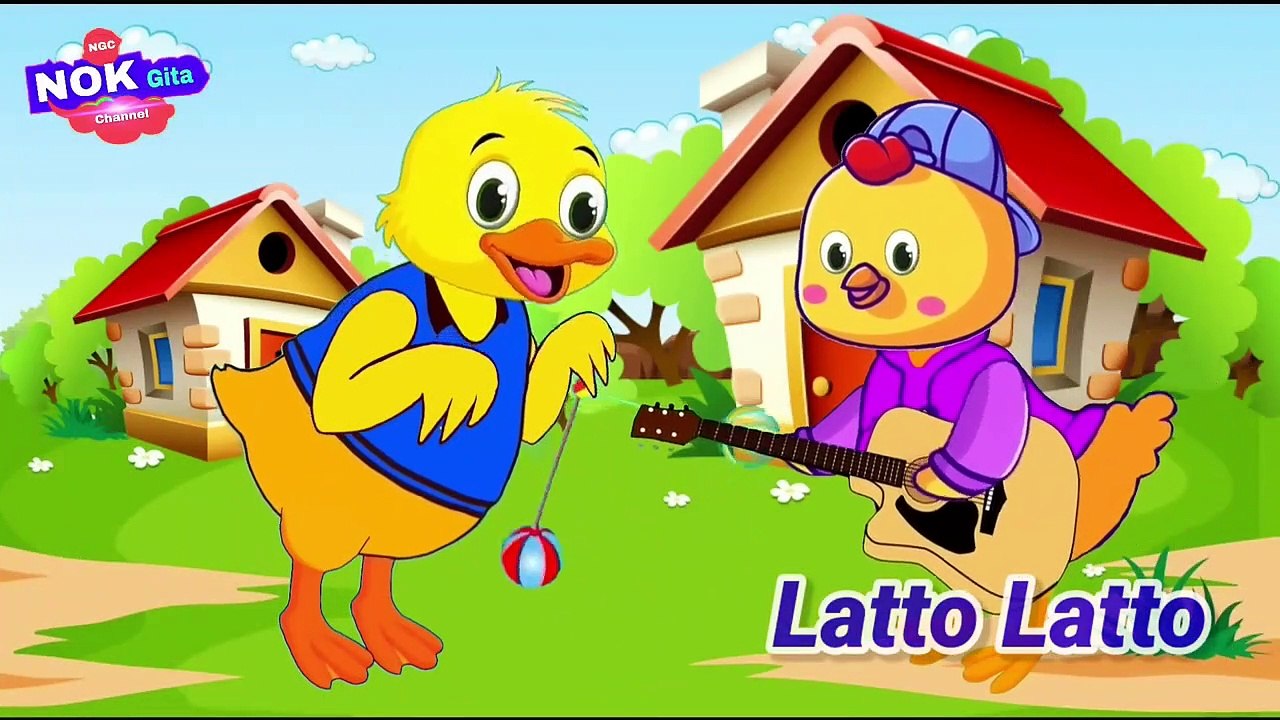 Latto Latto - Bebek main Latto Latto - lagu Anak Potong Bebek Angsa - Care Bebek