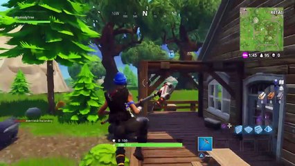 Classic Fortnite: Getting my first Blitz solo win without taking enemy Damage (Full Version)