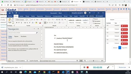 Workshop revisión circuito  Registro de Informe Vs  Facturación   GEDYT   Junio 2022