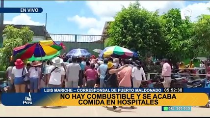 Puerto Maldonado: balón de gas llega a S/300 y reportan escasez de alimentos en mercados