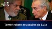 Temer critica Lula por falar em 'golpe' contra Dilma e recomenda: 'Governe olhando para a frente'