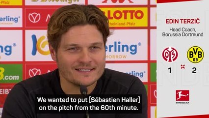 Terzic hails Haller impact in last-gasp Dortmund win