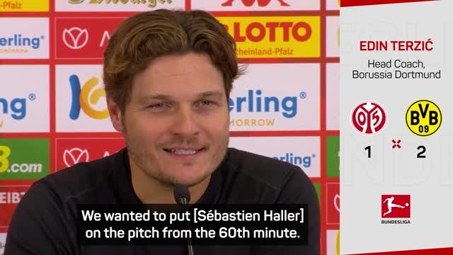 Terzic hails Haller impact in last-gasp Dortmund win