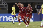 Golazo de Puskas para Puerta: Colombia abrió el marcador contra Brasil