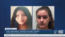 Two missing teens found dead in Mesa, police say