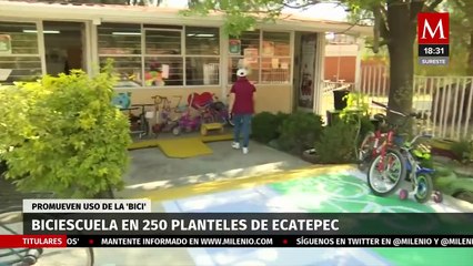 En Ecatepec, buscan promover el uso de la bicicleta como medio de transporte