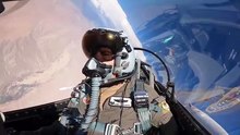 F-16 Aggressor Cockpit View - Red Flag Nellis