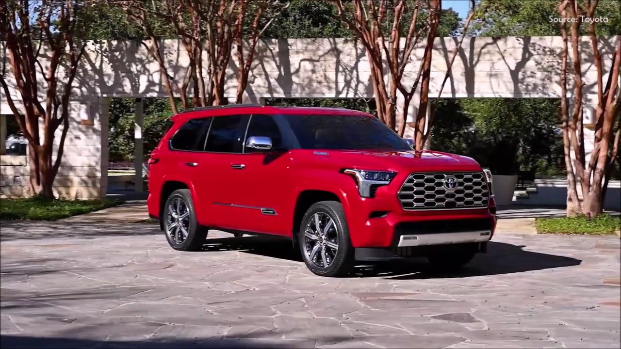 All-new 2023 Toyota Sequoia Capstone, Hybrid i-FORCE MAX Powertrain 437 HP