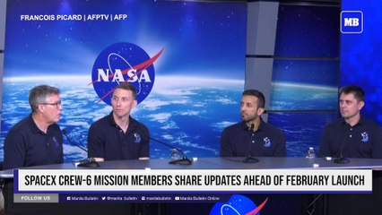 SpaceX Crew-6 mission members share updates ahead of February launch