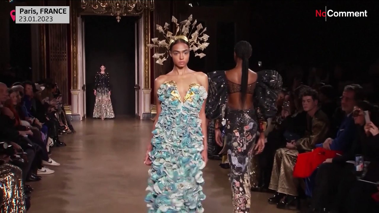 Rahul Mishras 'Cosmos' begeistert Publikum auf der Pariser Fashion Week