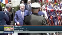 Lula da Silva realizó una visita oficial a Uruguay tras su participación en la 7ma Cumbre de la Celac